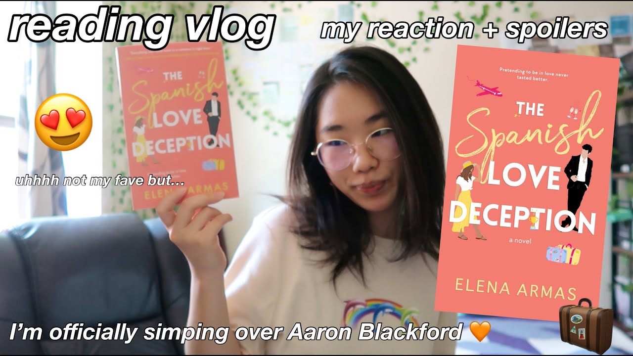 i read 'the spanish love deception' by elena armas| 2 words: aaron blackford + tysm for 10k🧡