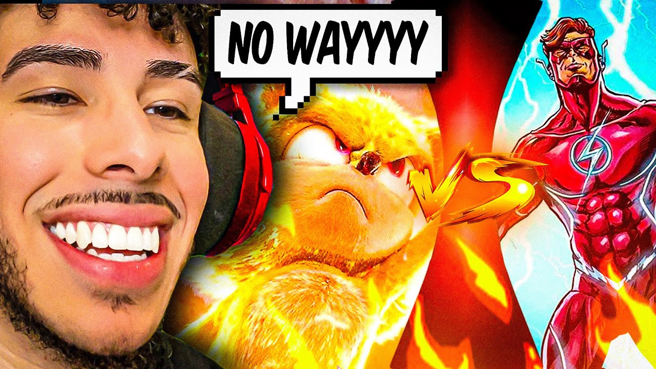The Flash VS Sonic DEATH BATTLE is PEAK
