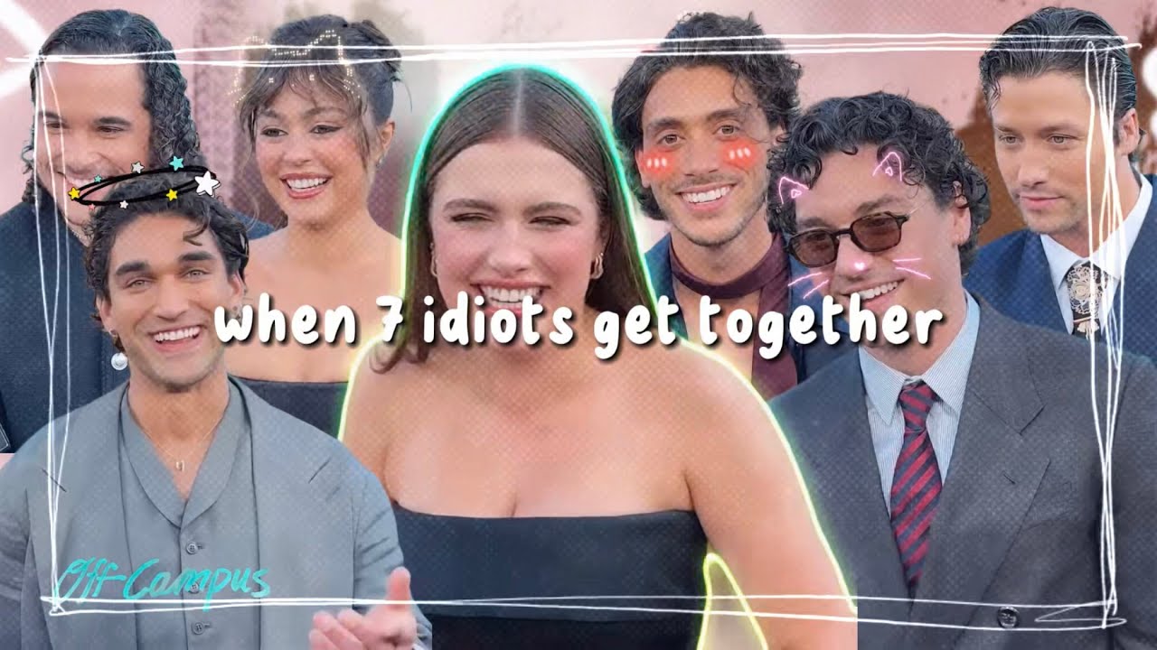 off campus cast being chaotic idiot besties