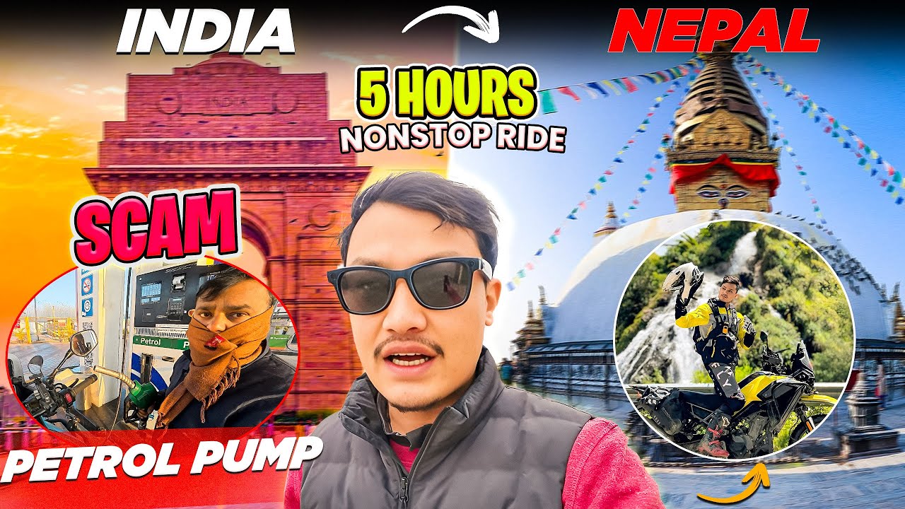 Almost fight with petrol pump staff || Delhi to nepal 5 hours? || MRB Vlog ||