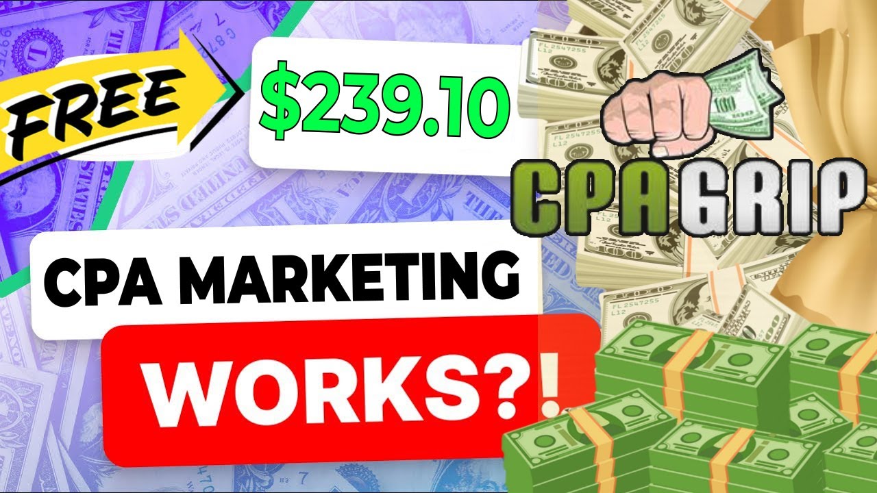 Get Paid $230/Day with CPA Marketing | Cpagrip Tutorial (FREE TRAFFIC Method)