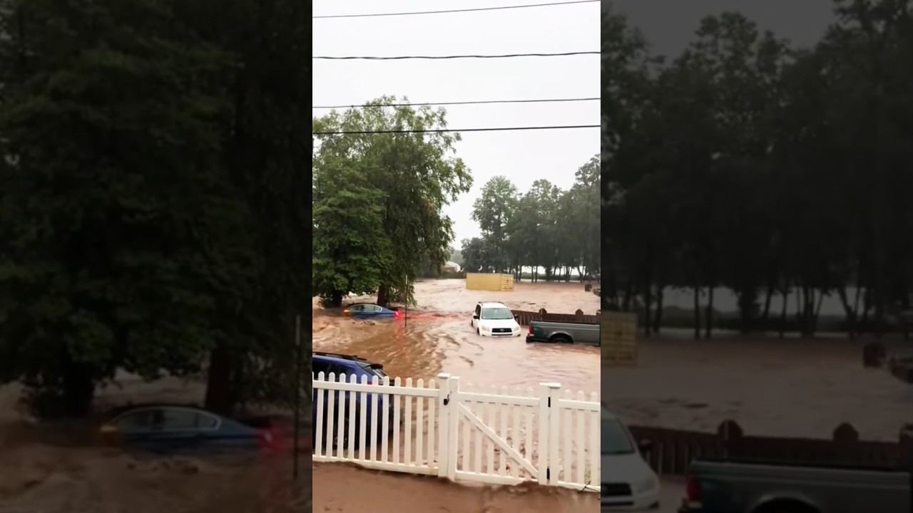 Shocking Flood Disaster | Real Footage #shorts #floods #disaster #flooding #nature