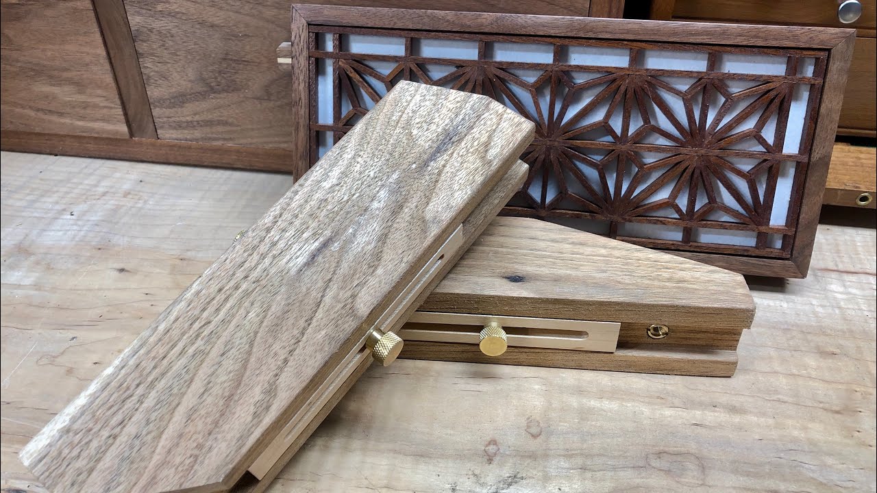 My first attempt at Kumiko-building jigs