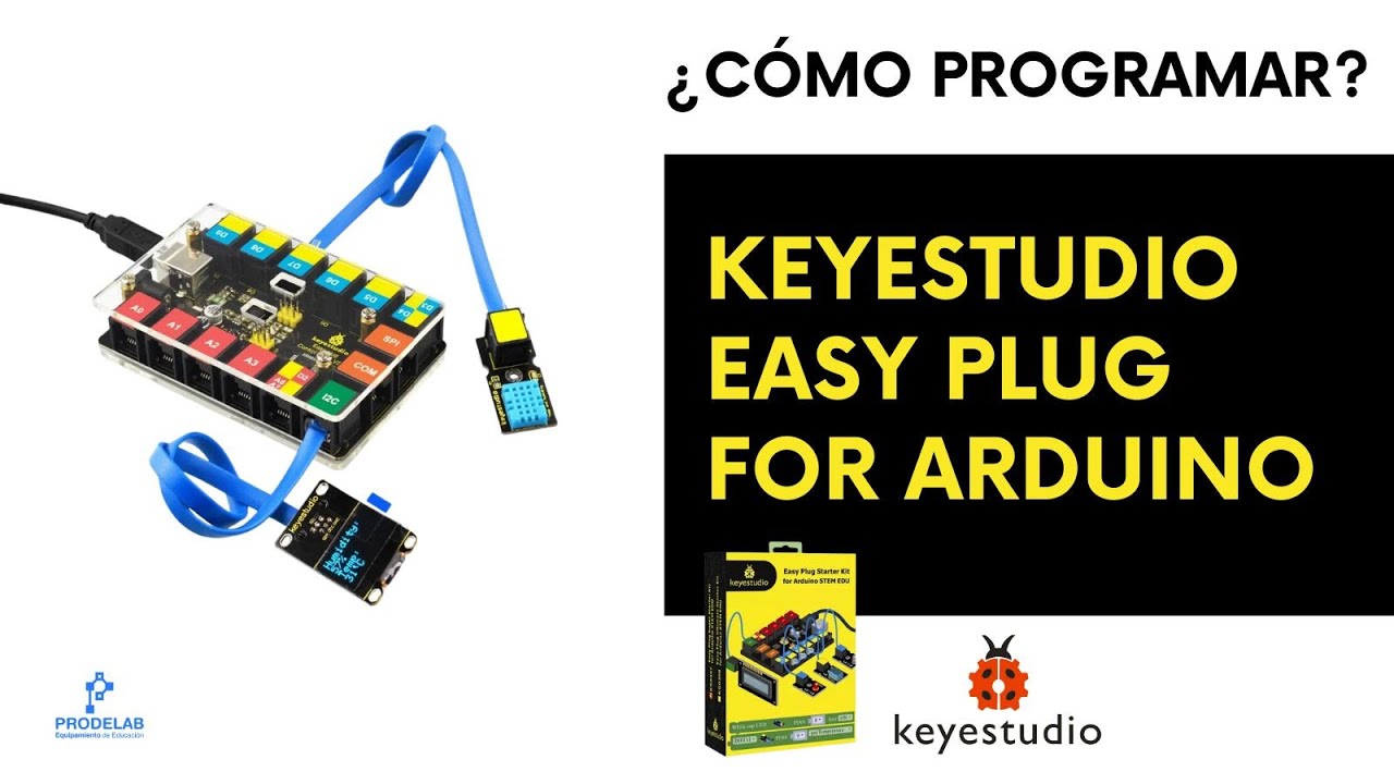 ¿Cómo programar mi Keyestudio Easy Plug for Arduino?