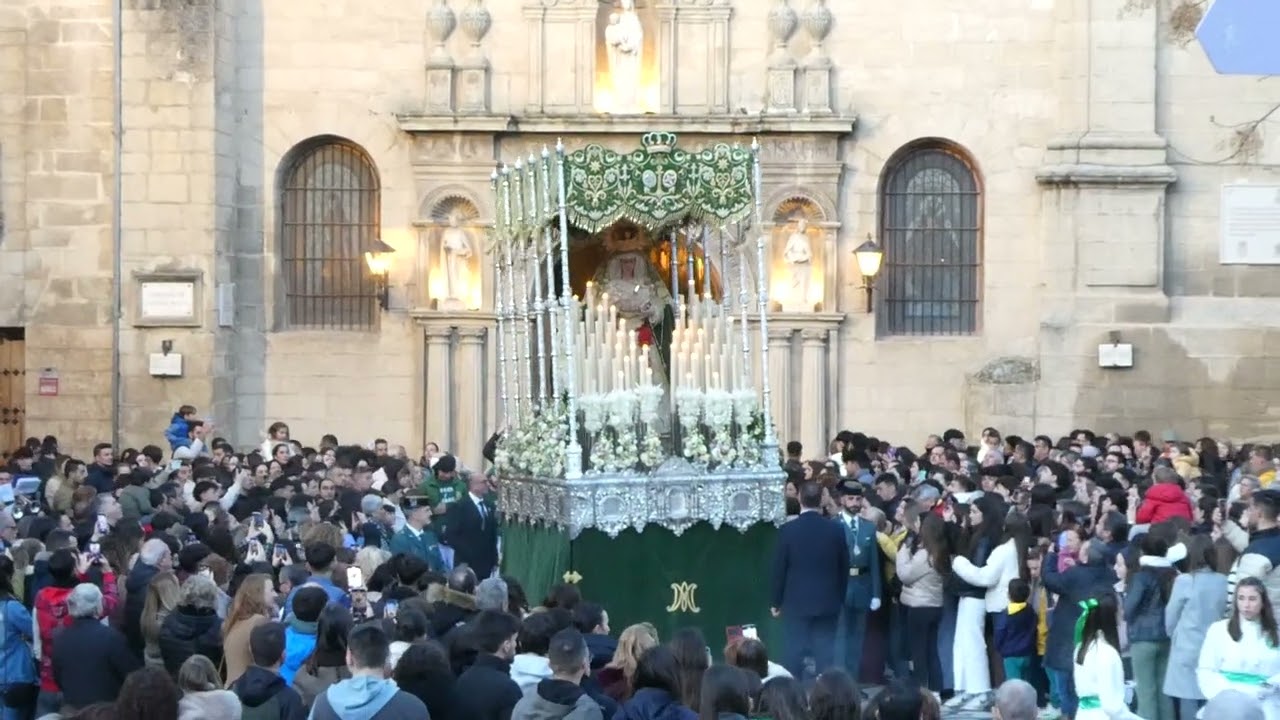 143 PROCESION DE MARIA SANTISIMA DE LA ESPERANZA-ALCALA LA REAL- EN COMPAS DE CONSOLACION 15-4-2025