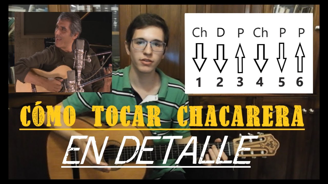 Cómo tocar rasguido de Chacarera Santiagueña EN DETALLE - Tutorial guitarra - 