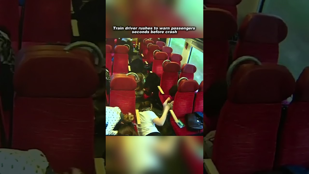 Un șofer de tren sprintează pentru a avertiza pasagerii cu c&acirc;teva secunde &icirc;nainte de accident &icirc;n Polonia