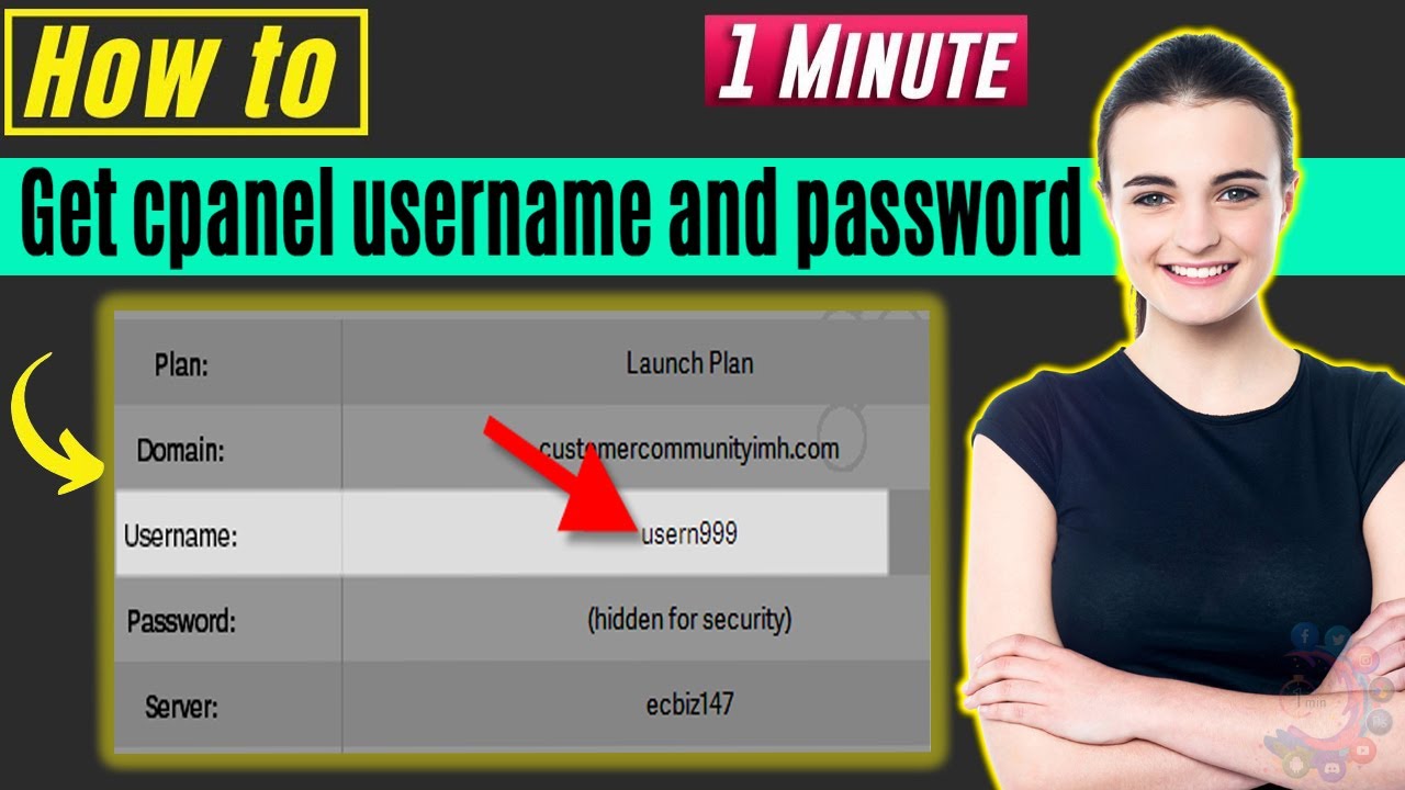 Как получить имя пользователя и пароль cPanel в 2026 году