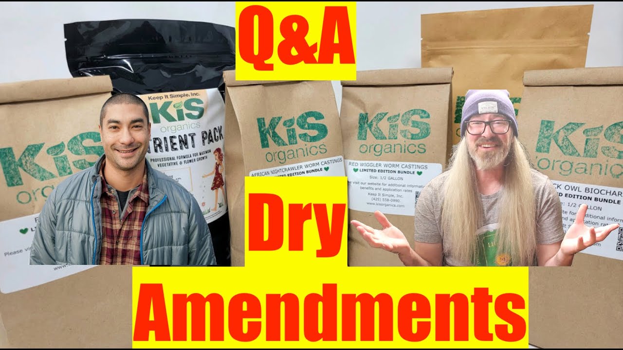 Dry Amendment Questions Answered by Tad Hussey w/ ChadWestport : Spider Farmer G8600