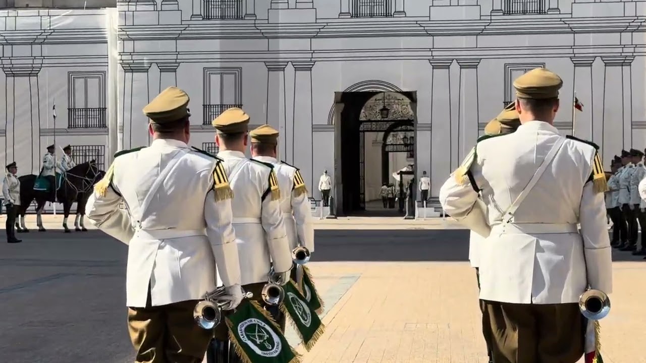 Cambio de Guardia (Changing of the Guard), Santiago, Chile, 10 Feb 2026