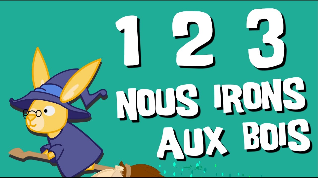1,2,3 Nous irons au bois - [Les Comptines du Zoo]