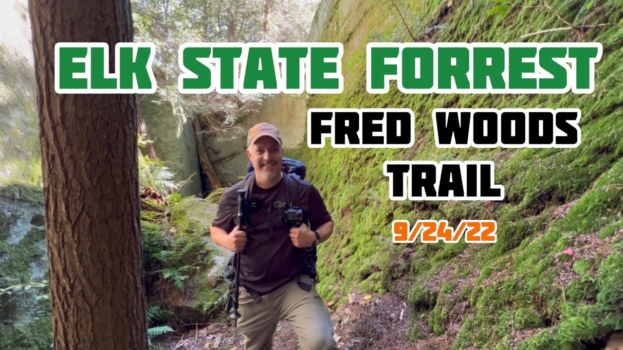 Elk State Forrest, “Fred Woods Trail”