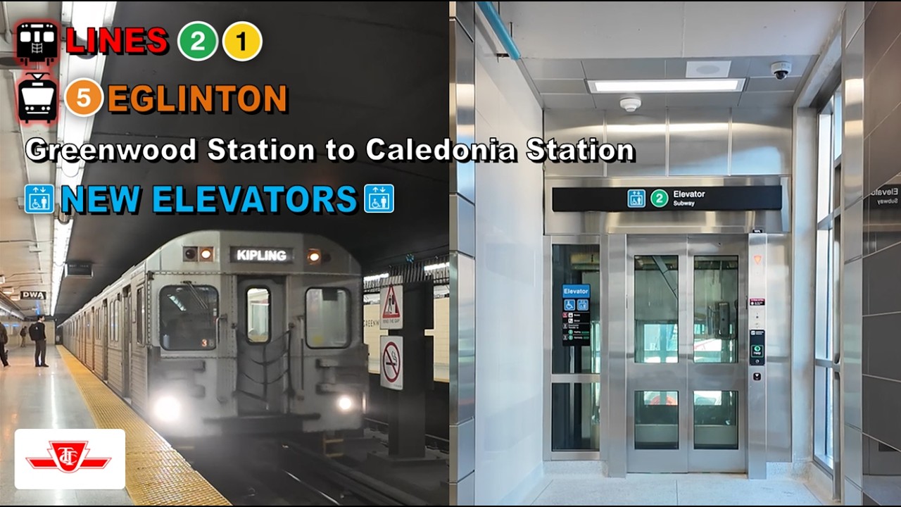 TTC POV Ride: Greenwood Station to Caledonia Station Via St. George Station