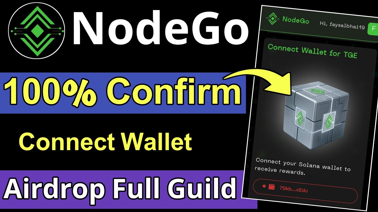 NodeGo Airdrop Wallet Connect || Nodego Airdrop Eligible For TGE