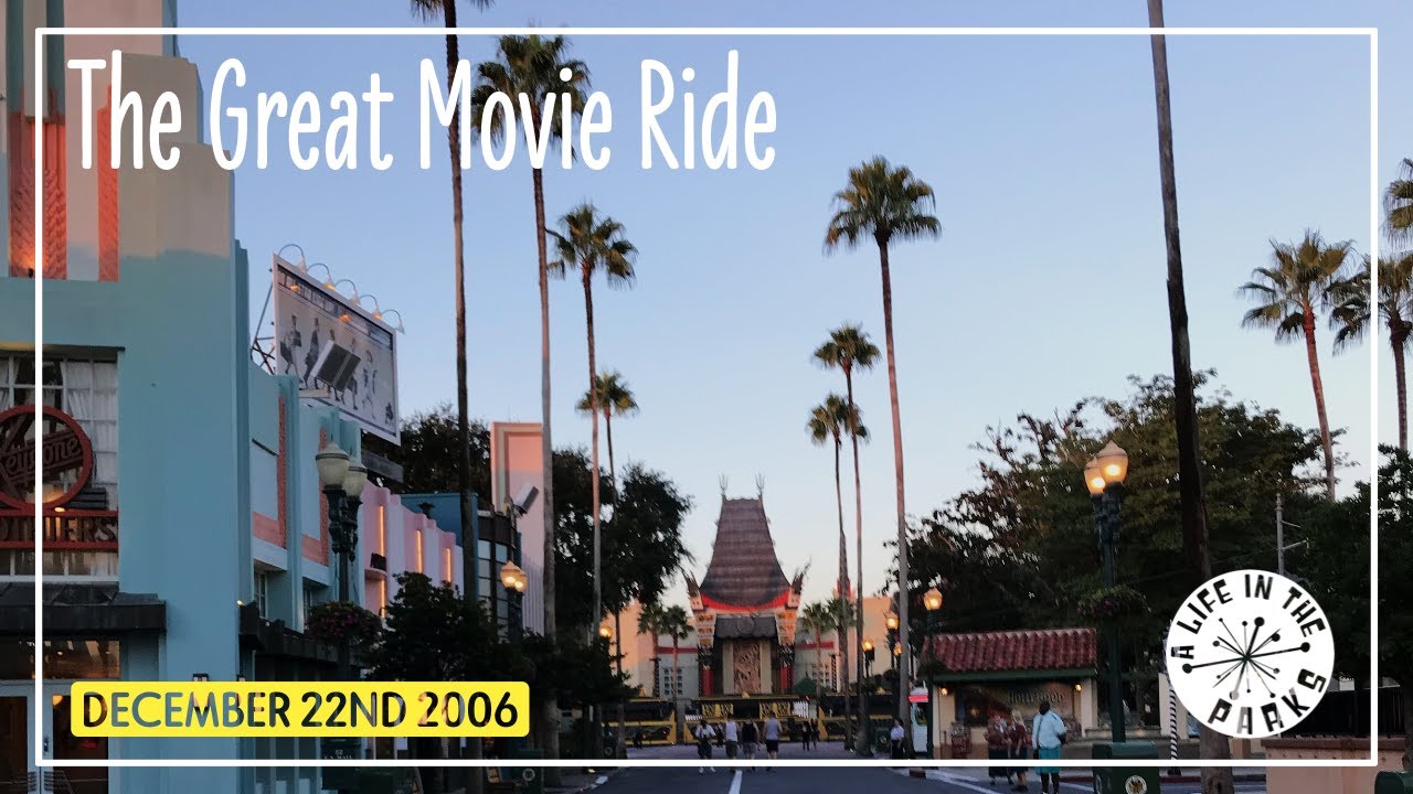 The Great Movie Ride Disney MGM-Studios December 2006