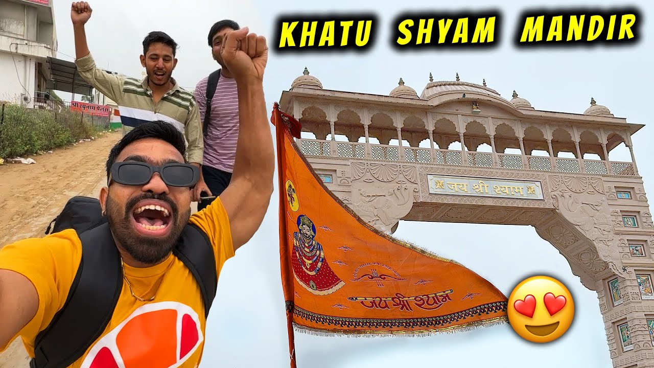 Boys Trip 😂 Khatu Shyam Mandir ❤️ | खाटू श्याम मंदिर | Vibhu Varshney