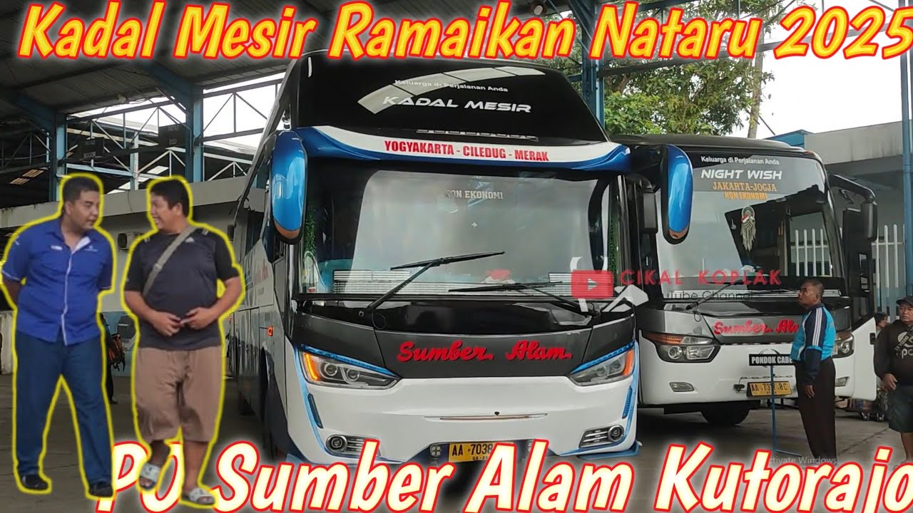 KADAL MESIR SI ARTIS PEMBALAP MERAK‼️ HUNTING KESIBUKAN BUS SUMBER ALAM 22 DESEMBER 2025‼️