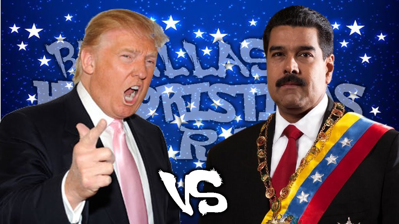 Nicolas Maduro Vs Donald Trump. Batallas Humoristicas de rap