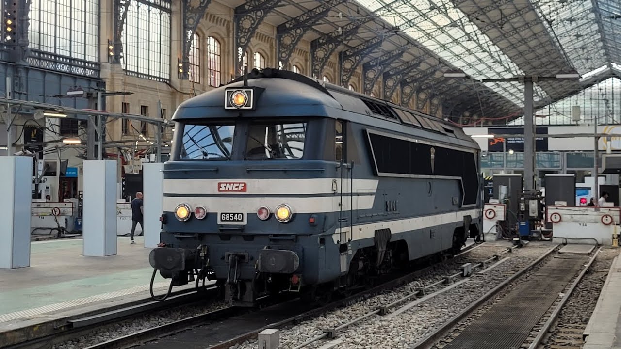 AAATV CVL - SNCF : locomotive A1A-A1A 68540 à Paris Austerlitz