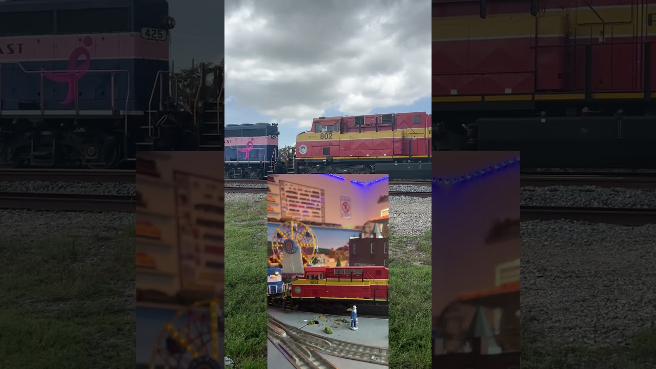 GE ES44 & “The Pink Lady”-  Deja vu -