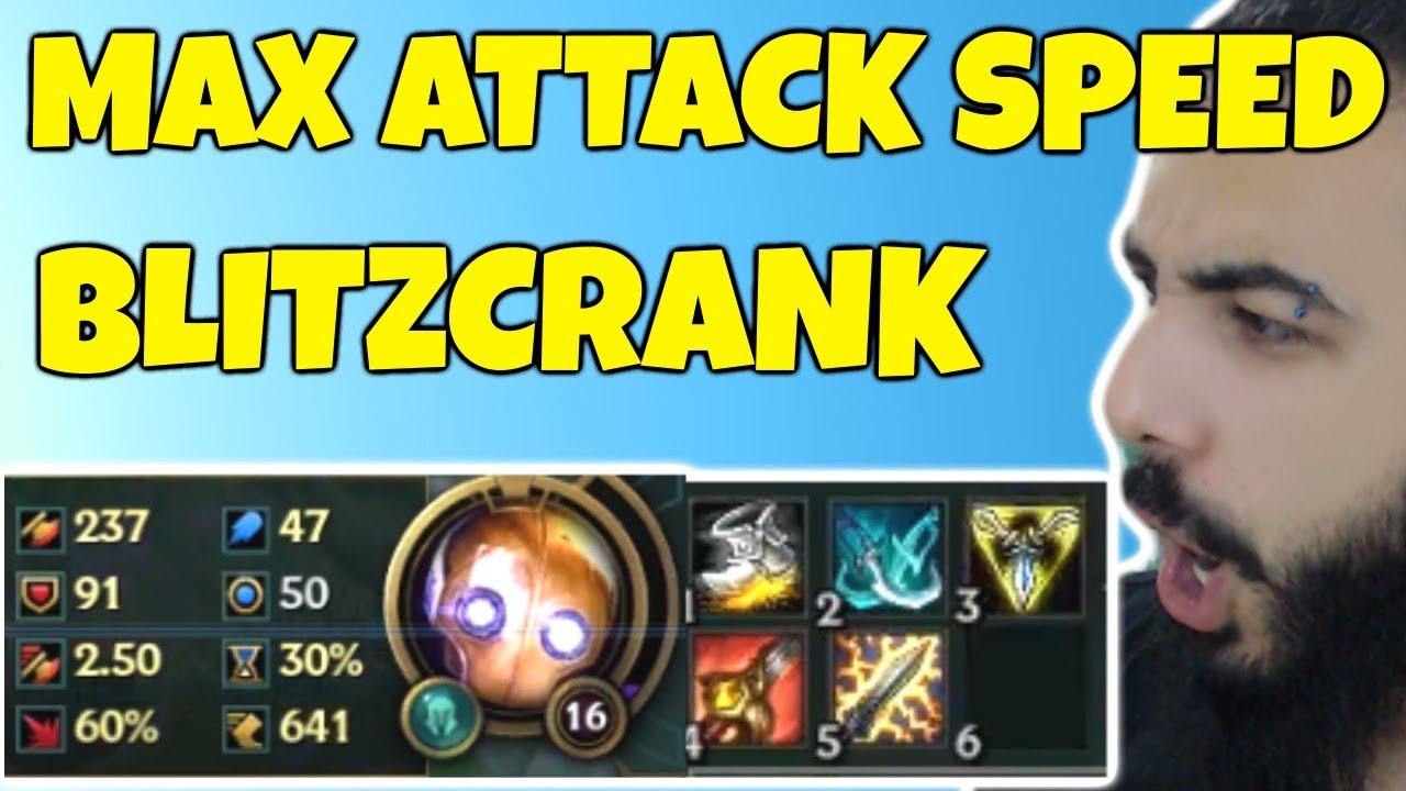 HAYALDİ GERÇEK OLDU !! MAX SALDIRI HIZI BLİTZCRANK JUNGLE !! | KFCEatbox