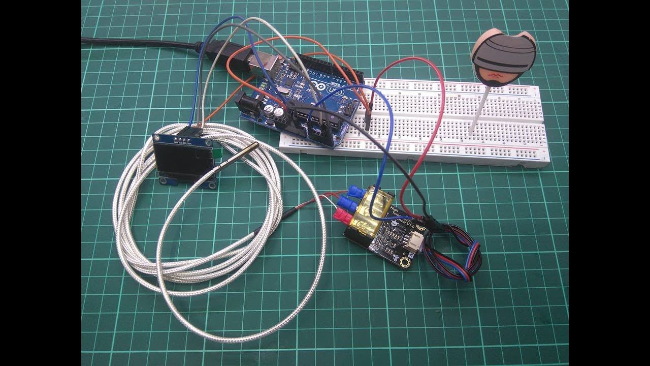 Review Sensor PT100 de alta temperatura - DFRobot