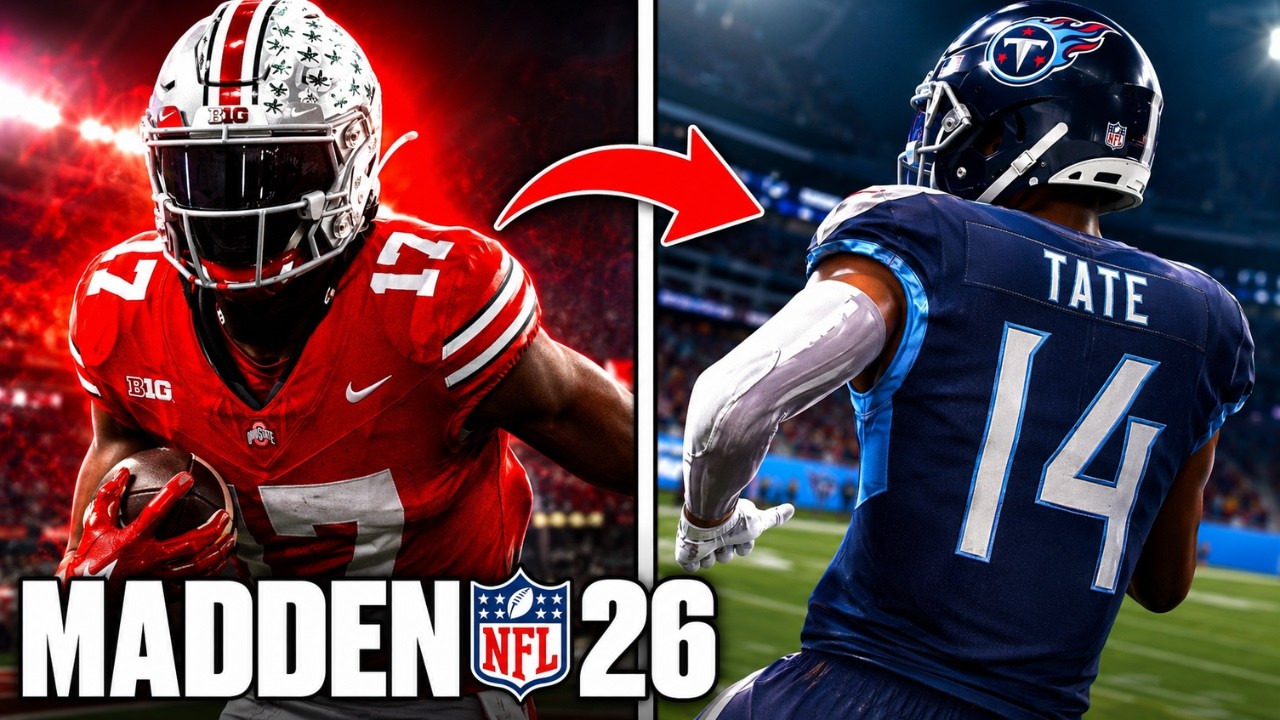 Мы перенесли драфт НФЛ 2026 года в Madden 26&hellip; | Франшиза Titans №1