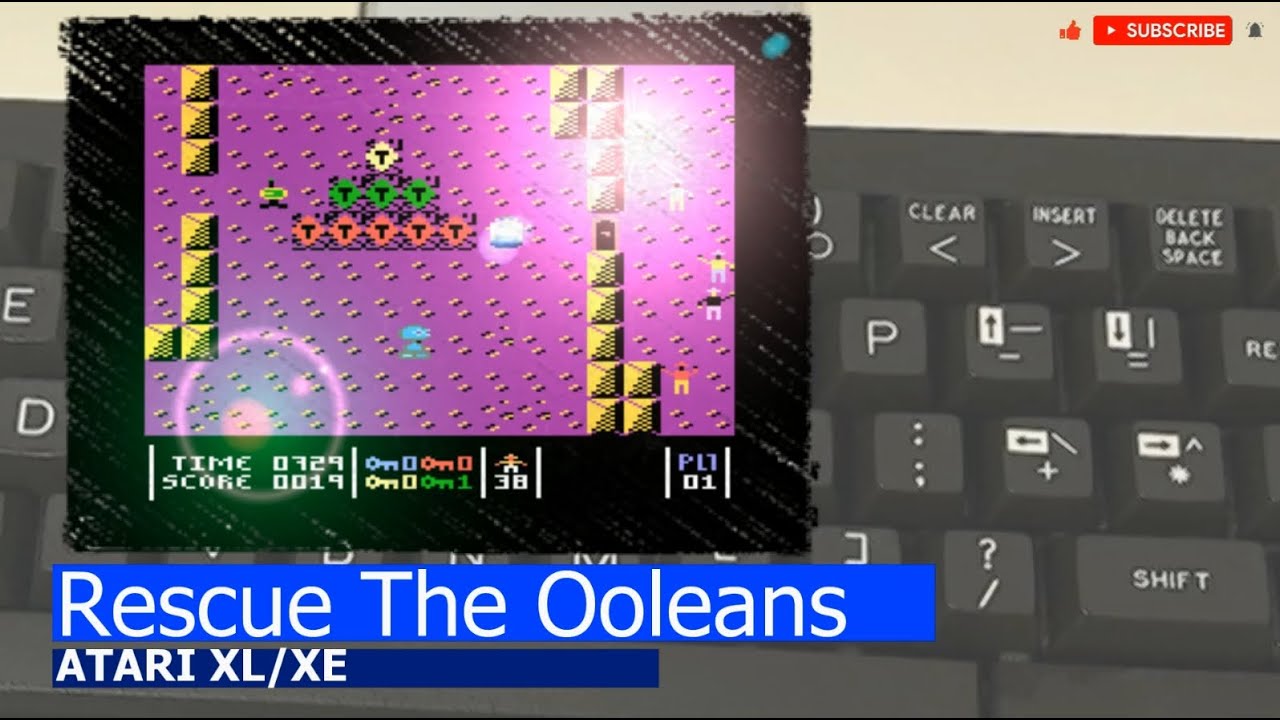 Atari XL/XE -=Rescue The Ooleans=-