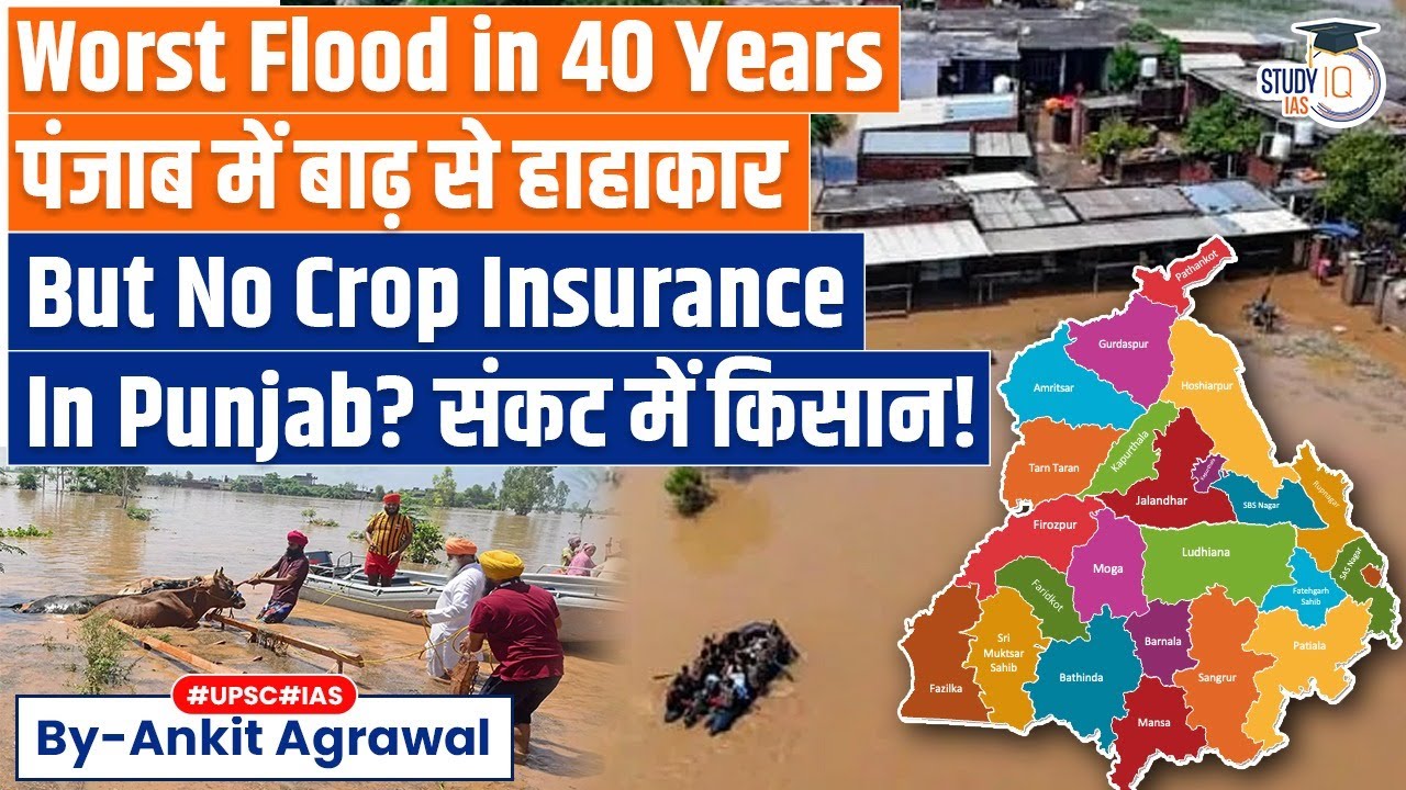 Punjab Floods: Worst Flood in 40 years Trigger Massive Destruction | Ankit Agrawal Study IQ