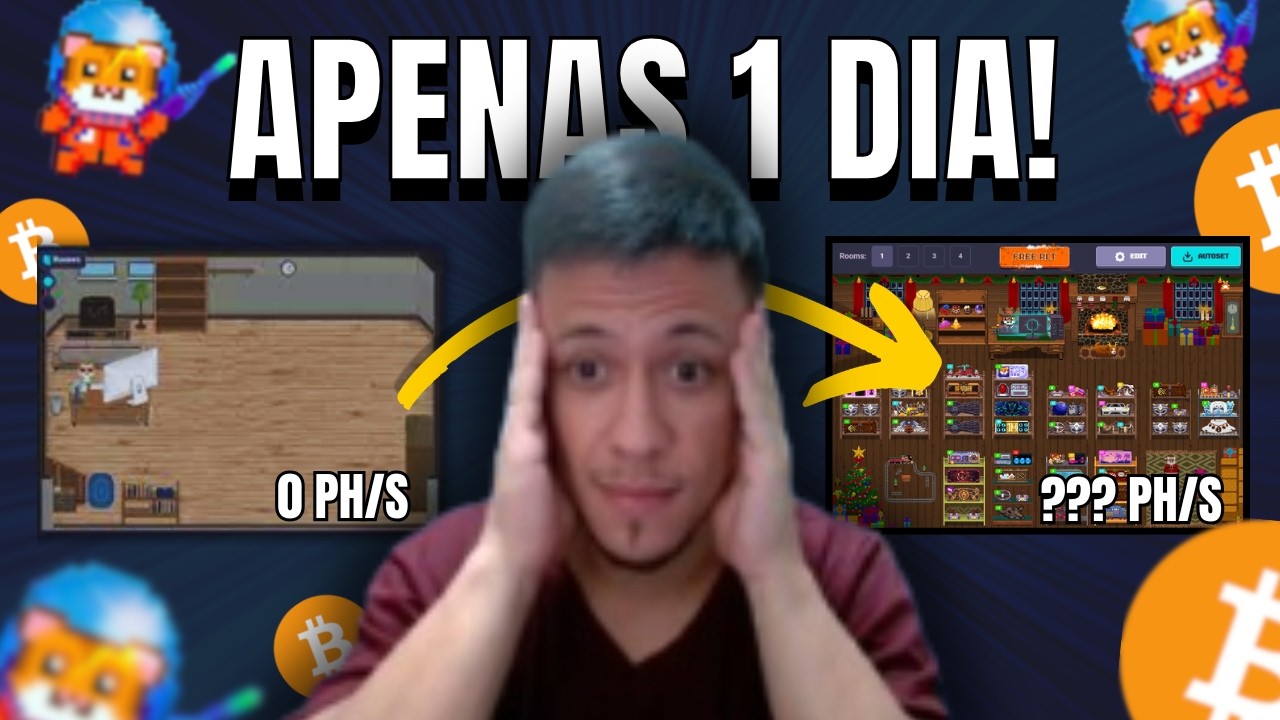 MINHA NAMORADA COME&Ccedil;OU a Jogar RollerCoin e ME SURPREENDEU MUITO no PRIMEIRO DIA!