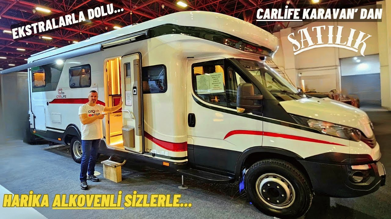 CARLİFE KARAVAN' DAN SATILIK EKSTRALARLA DOLU HARİKA ALKOVENLİ | FİYATI VE DETAYLARI VİDEODA.