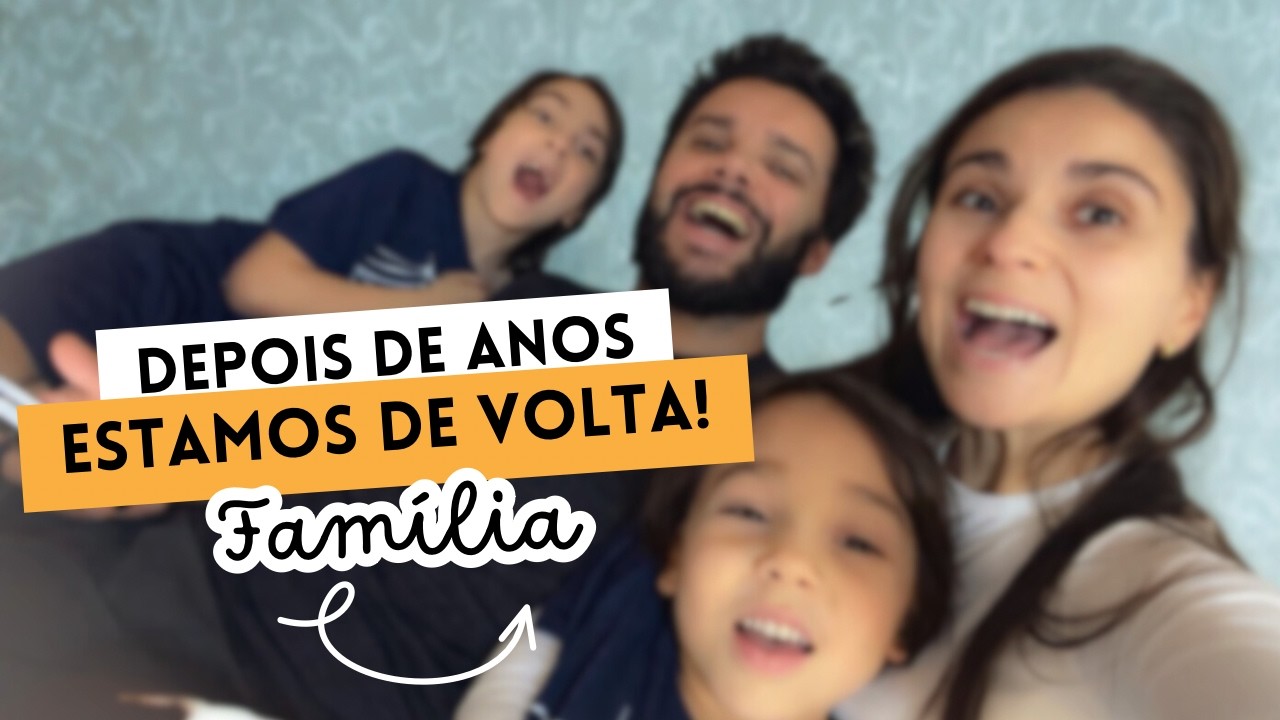 A nossa família voltou | Thaís Nunes