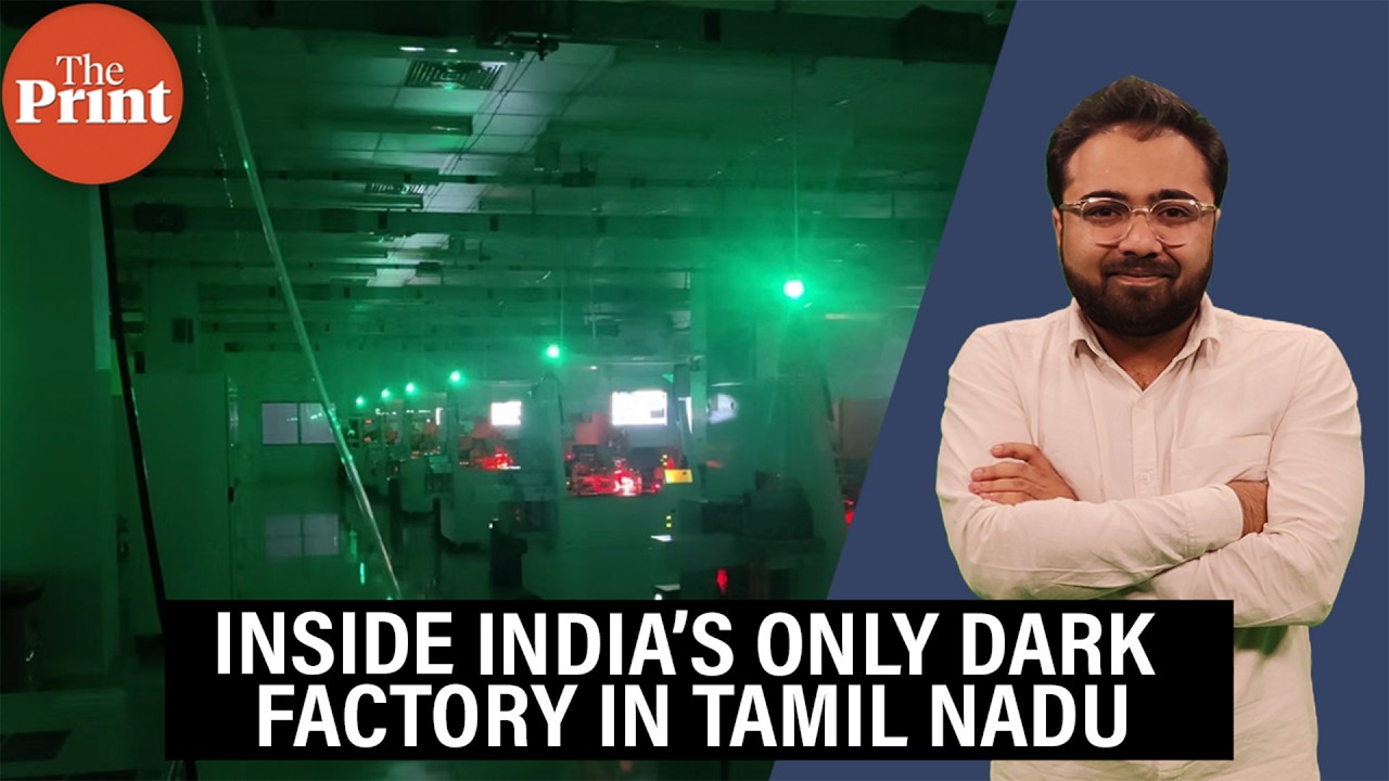 India’s only dark factory in Tamil Nadu, where where robots have taken over the shop floor