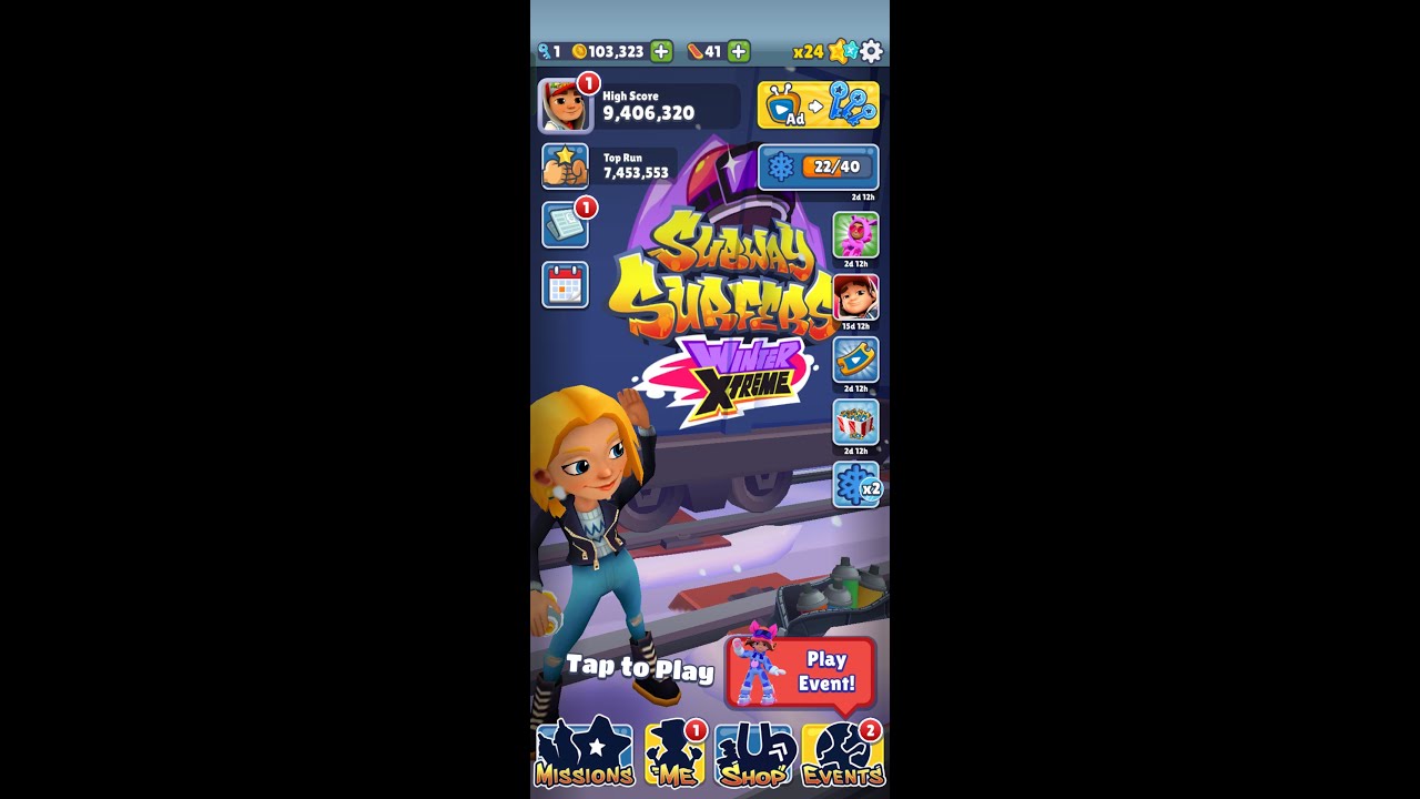support me  🚇😱subway surfers live 😱🚇