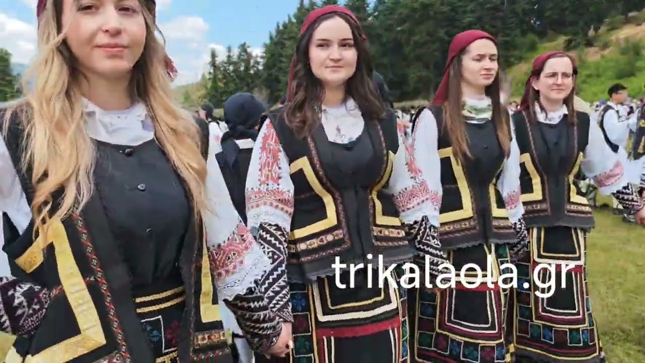 Σαρακατσάνοι 43ο Πανελλήνιο Αντάμωμα Περτουλιώτικα λιβάδια παραδοσιακοί χοροί μέρ 2ο Κυρ. 29-6-2024