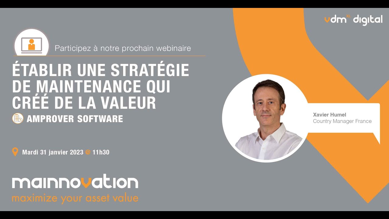 Établir une stratégie de maintenance qui créé de la valeur