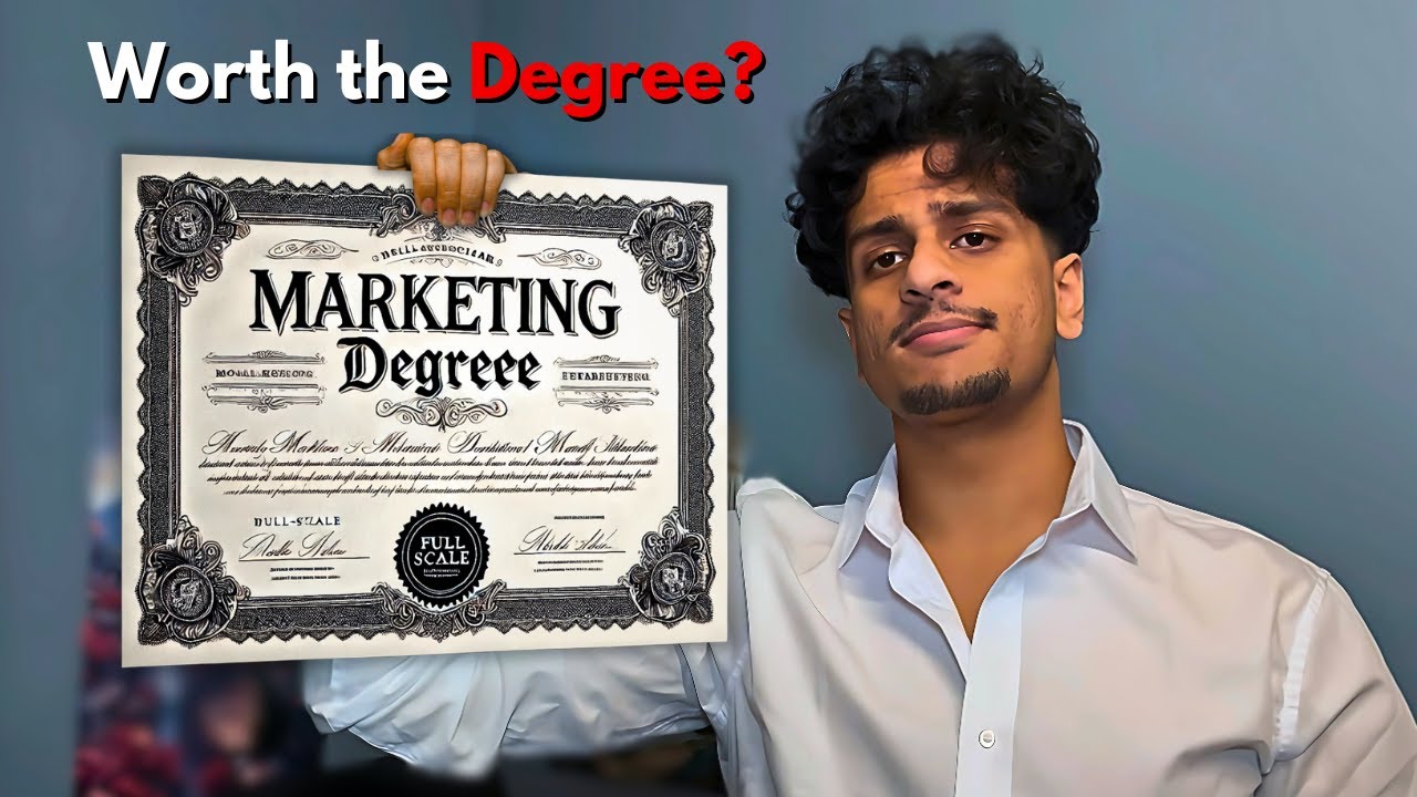 My Marketing Degree in 13 Minutes