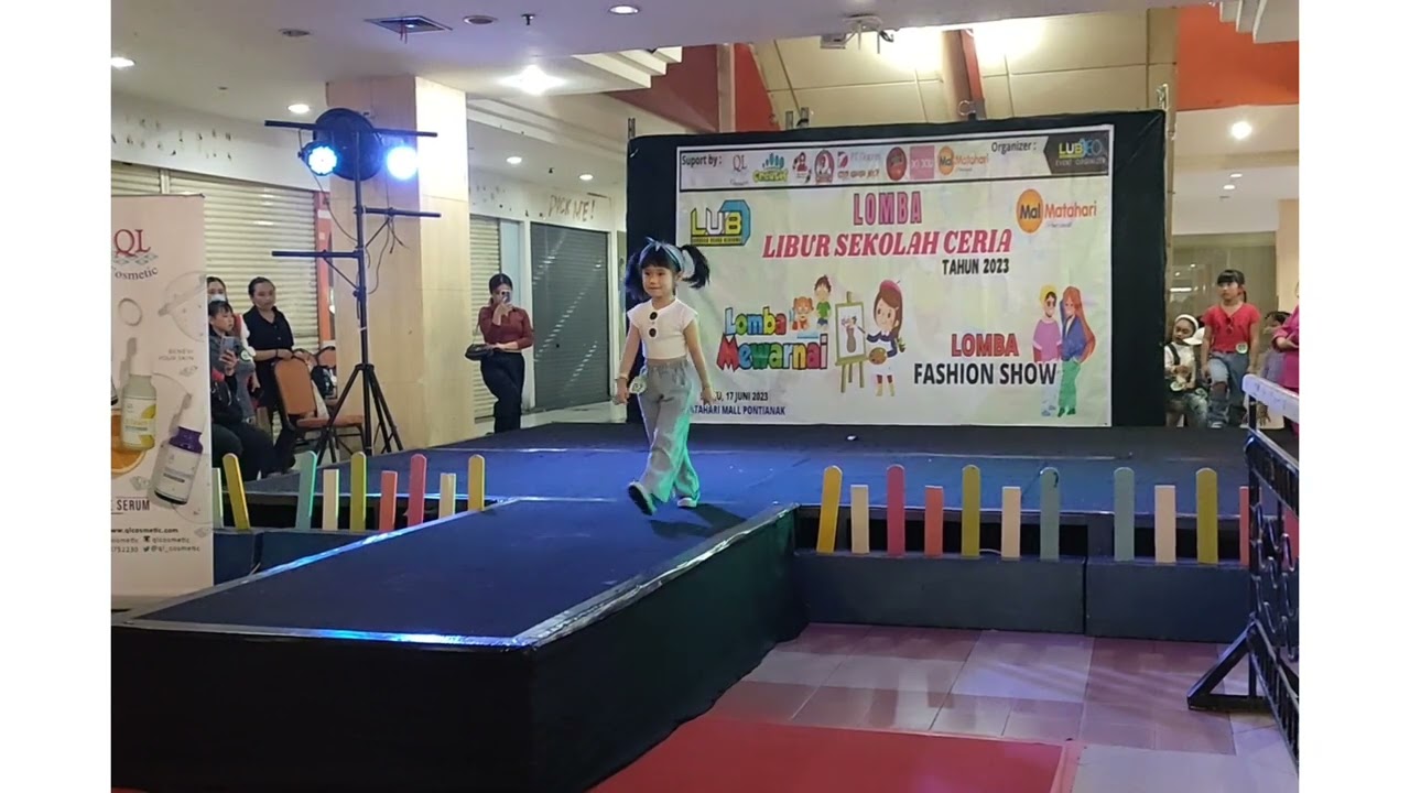 Penampilan Joy di Lomba Fashion Show tema Casual Jeans bersama LUB 17 Juni 2023 😎