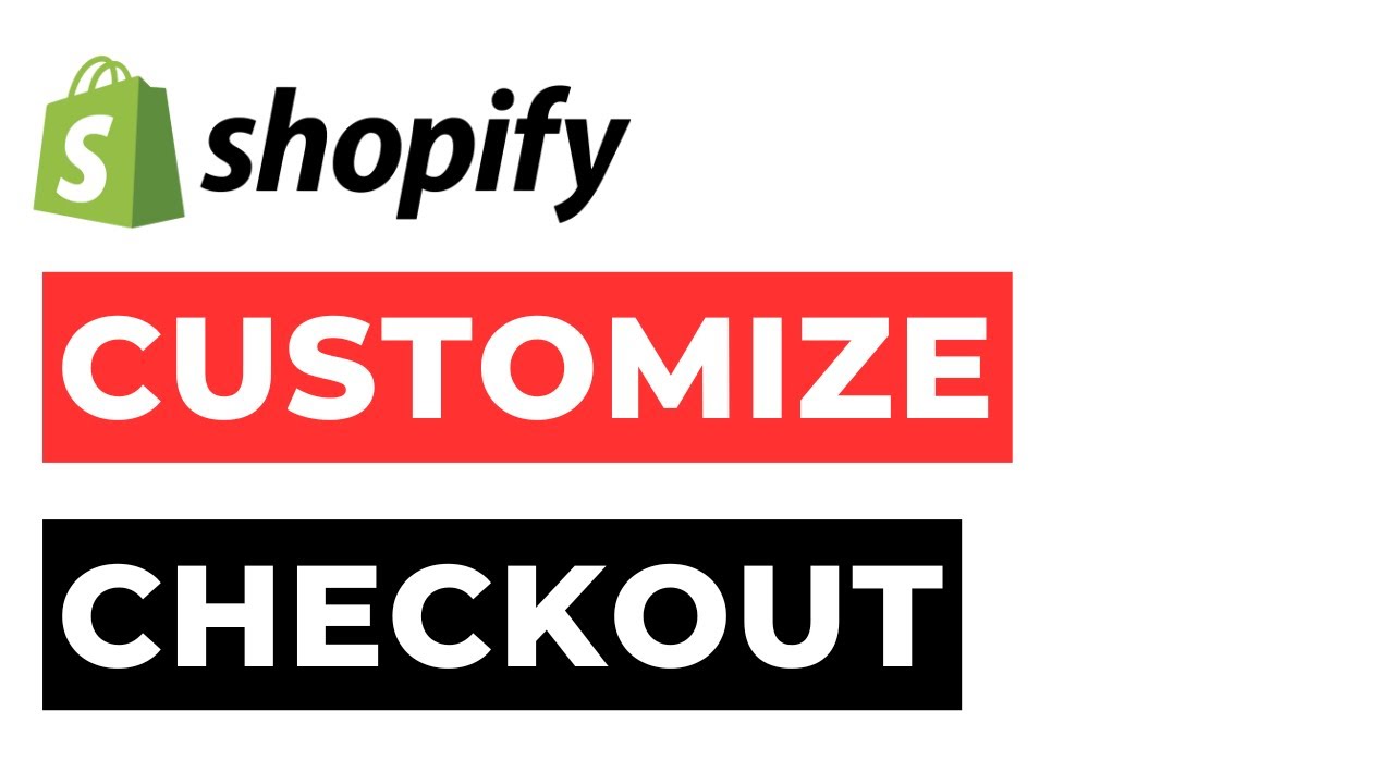 Как настроить страницу оформления заказа в Shopify 2025