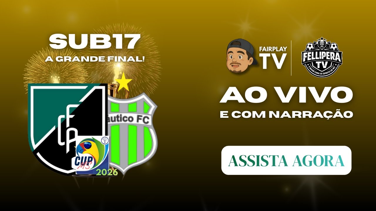 A GRANDE FINAL | FC Panatanal vs Náutico FC | SUB17