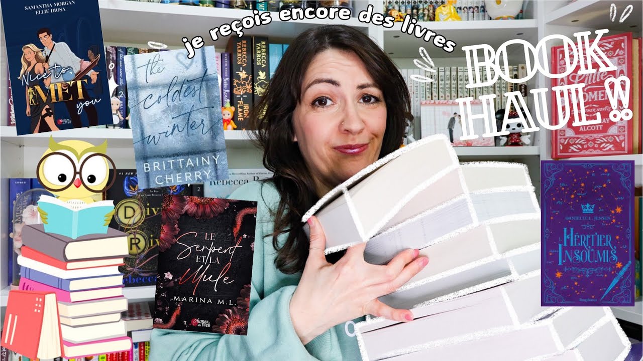 🔥 Enorme Book Haul ! - Ces livres qui n'étaient pas prévus dans ma PAL 📚📦