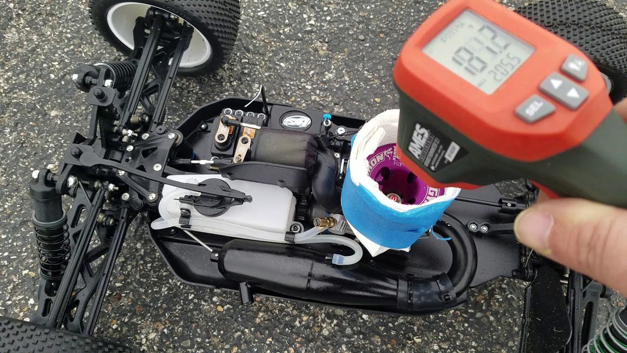 A little brake in driving losi 8t rtr