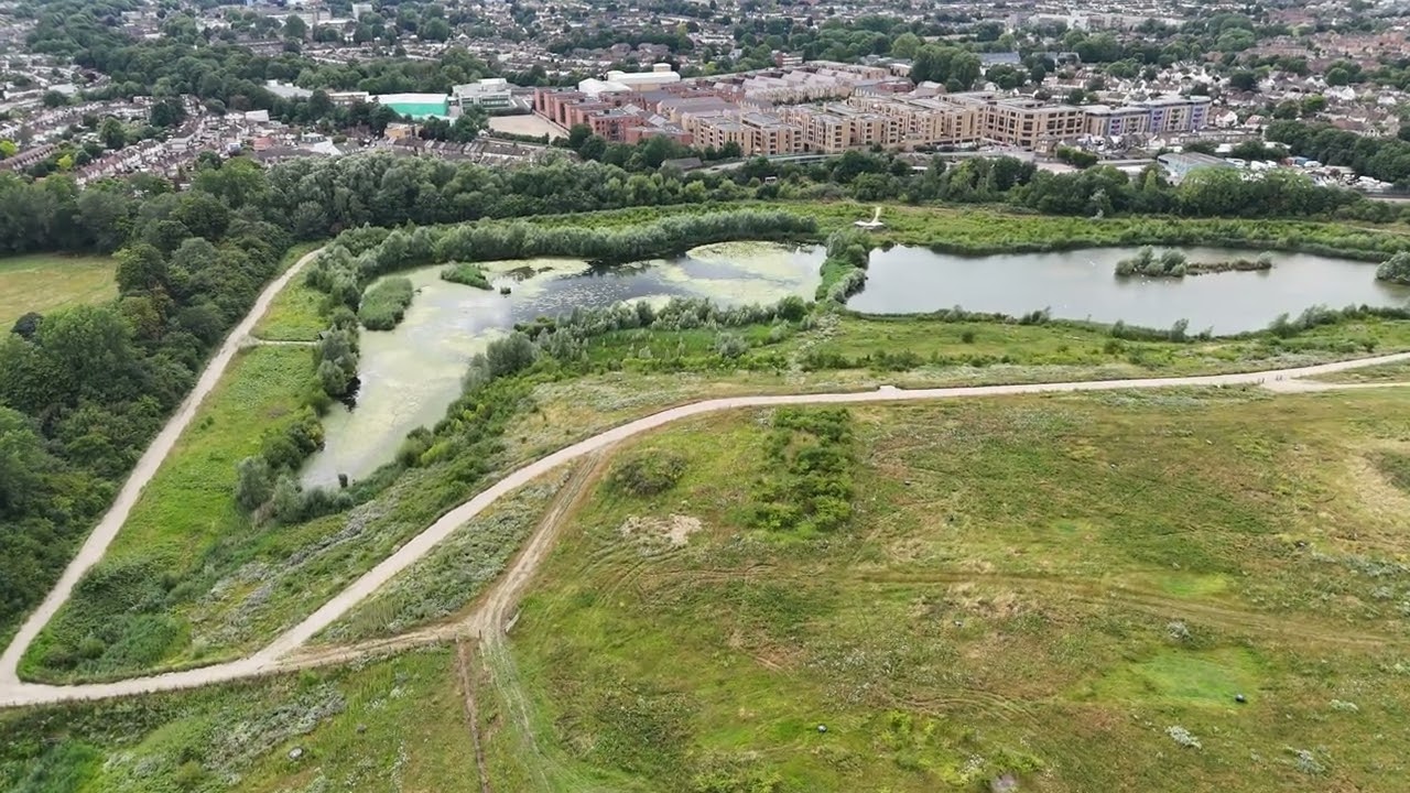 Beddington nature reserve and new mill quarter