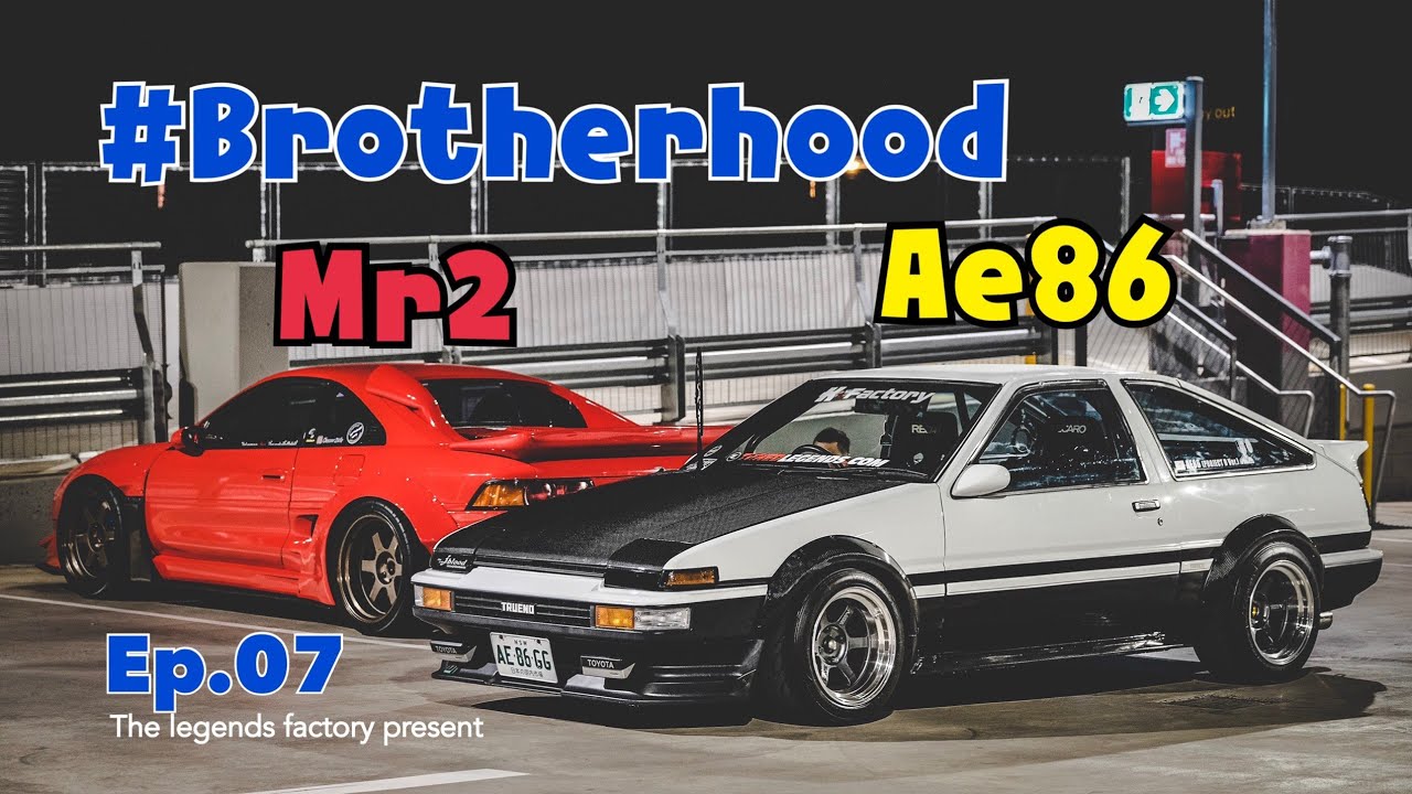 The Legends factory Ep.07 AE86 VS MR2