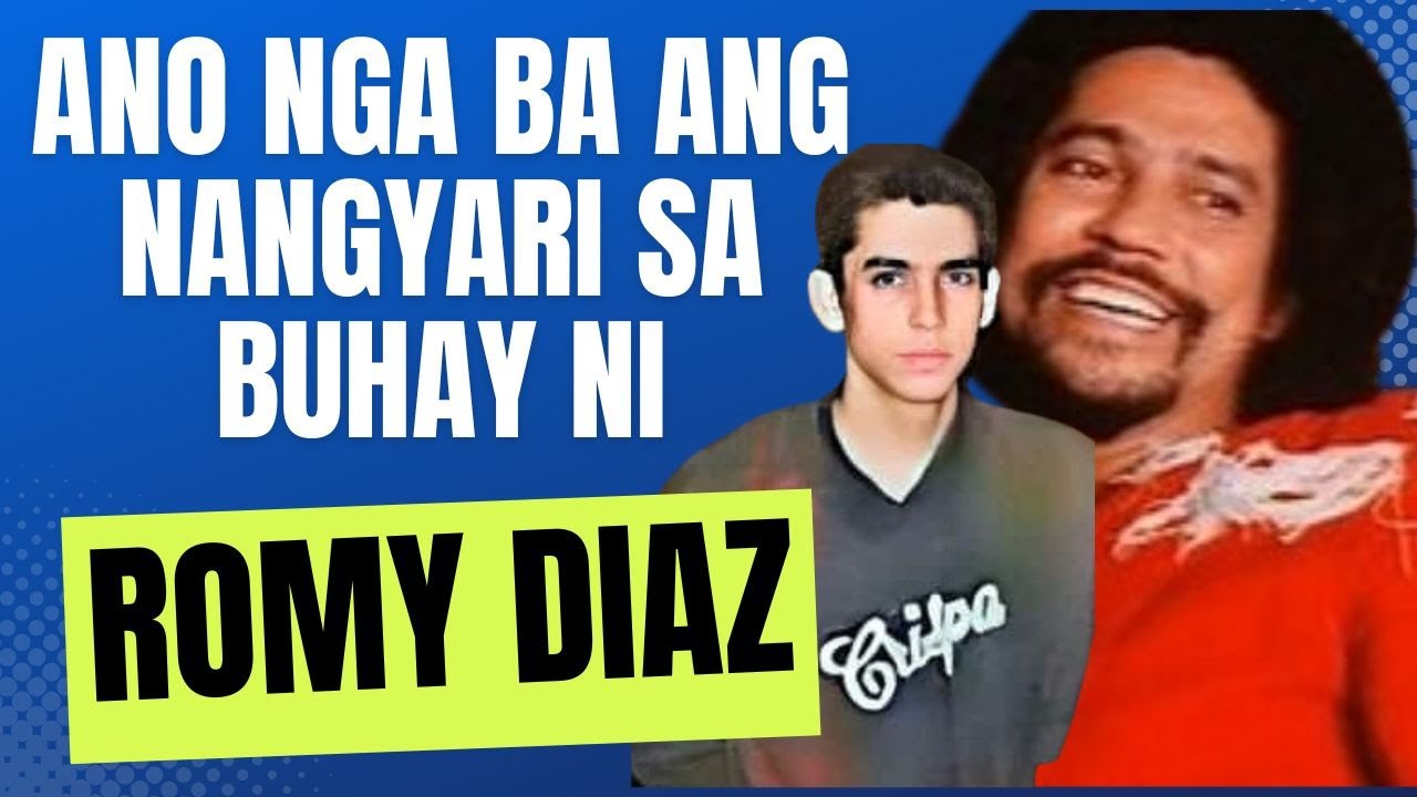 Biography of ROMY DIAZ isa sa mga Mahuhusay na Kontrabida sa Pelikulang Pilip