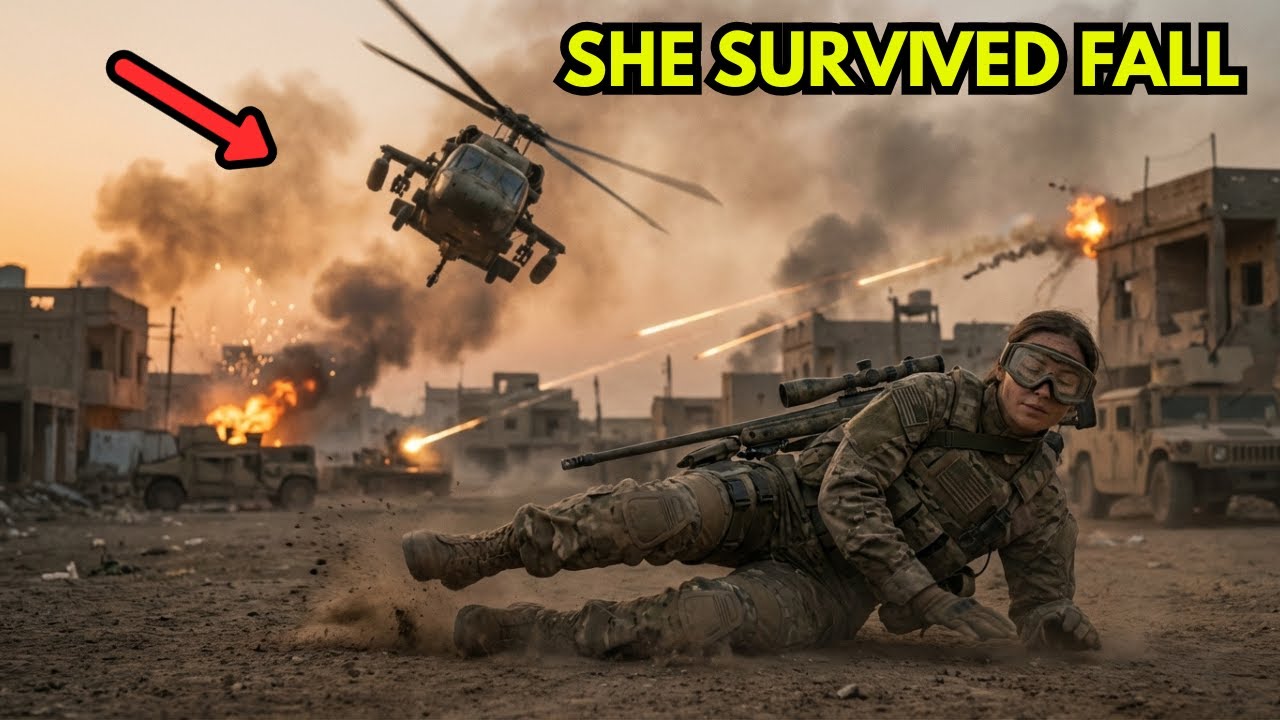 They Threw a Female Sniper From a Helicopter in Active Combat — Then Realized She Was Still Alive