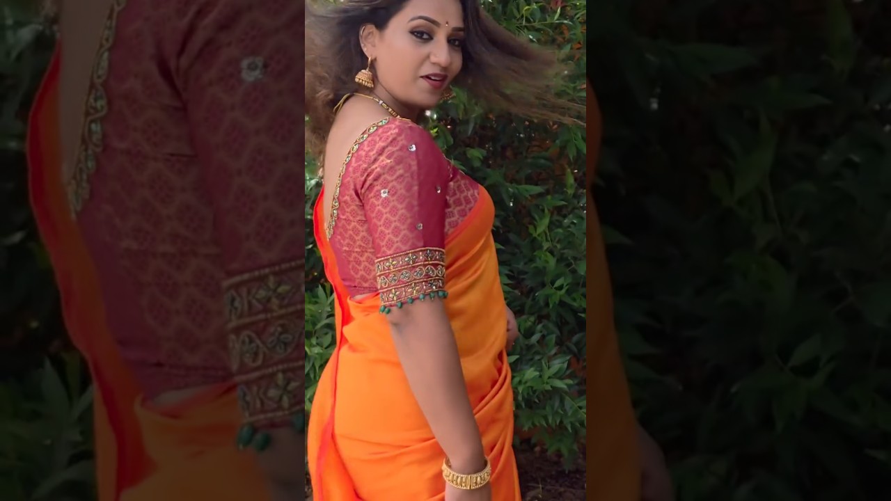 Mallu serial actress Pratheeksha latest viral dance video in saree #pratheeksha #trending #dance