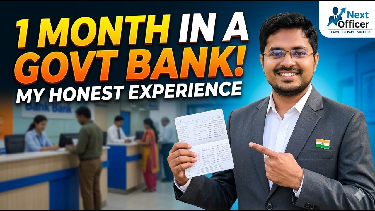 1 Month at Government Bank || Reality of Government Job