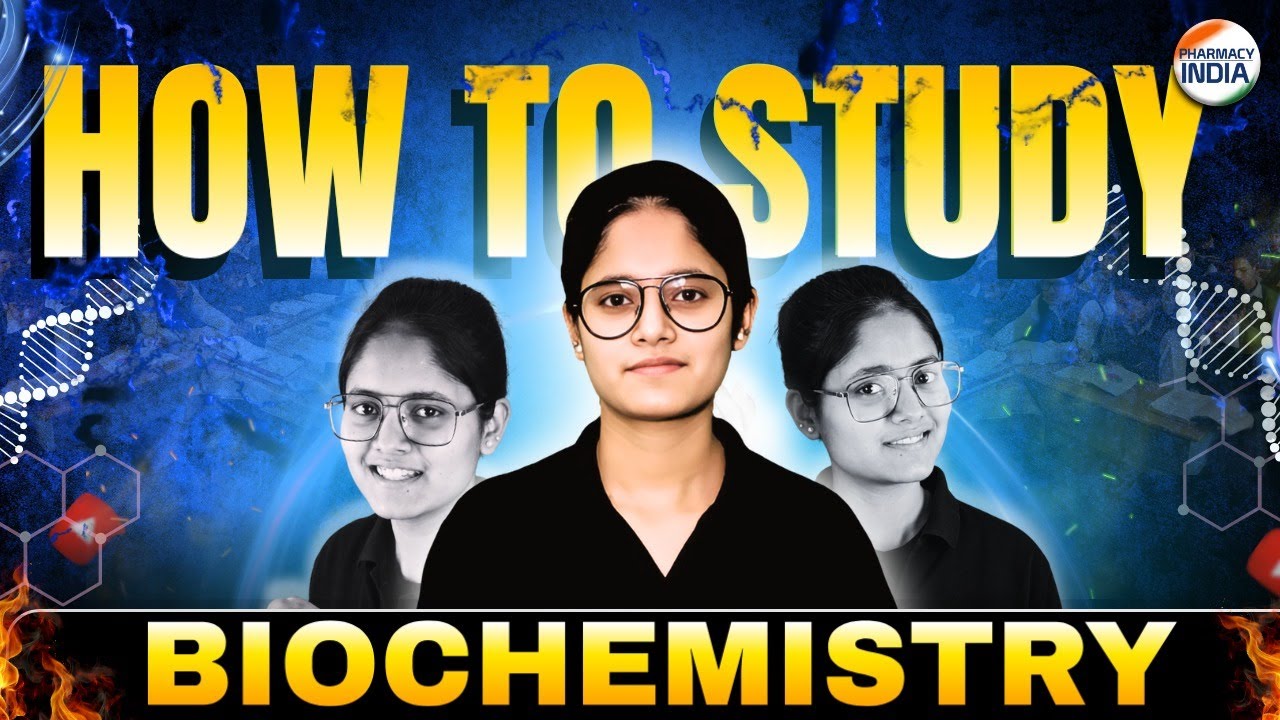 How to Study Biochemistry in B.Pharm ? | B.Pharm Smart Study Tricks I Complete Guide #biochemistry