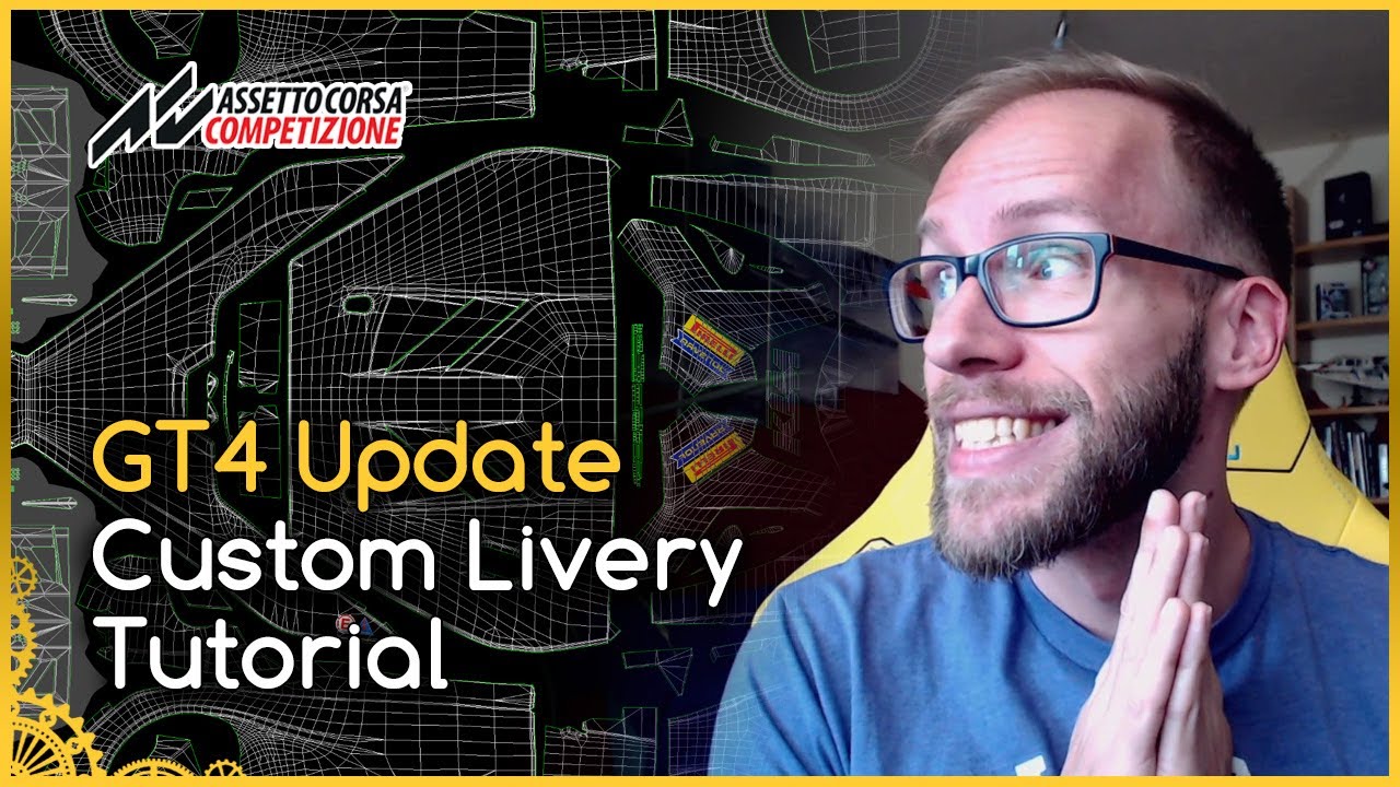 Custom Livery GT4 Update Tutorial - Assetto Corsa Competizione